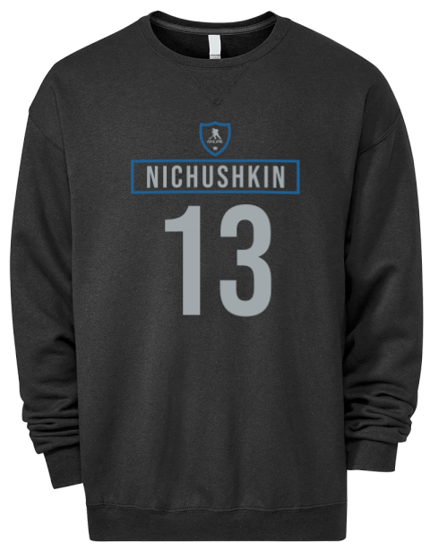 Away Jersey Valeri Nichushkin Premium Unisex Crewneck Sweatshirt | Swagsta
