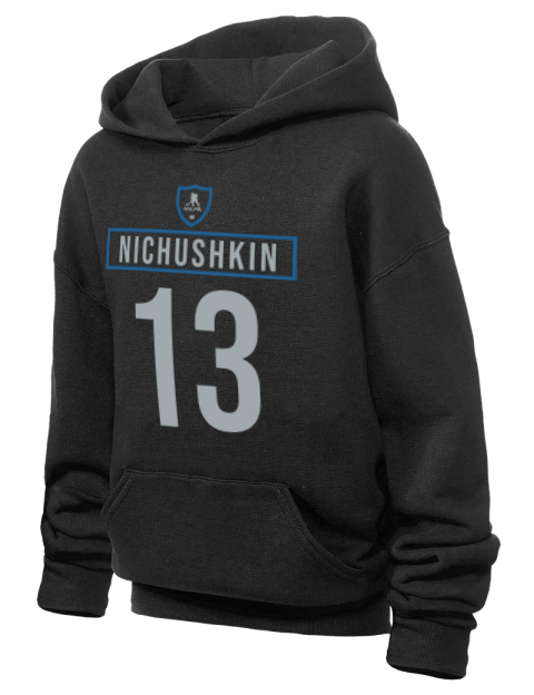 Away Jersey Valeri Nichushkin Youth Hooded Sweatshirt | Swagsta