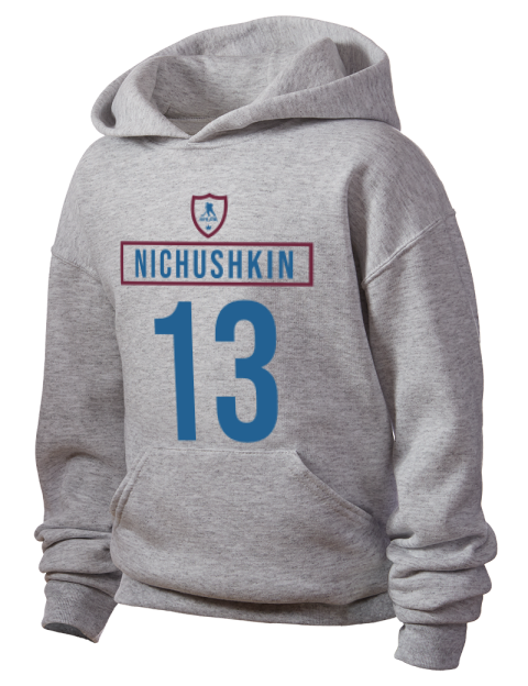 Home Jersey Valeri Nichushkin Youth Hooded Sweatshirt | Swagsta