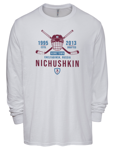 Classic Heritage Valeri Nichushkin Men's Premium Blend Long Sleeve-T-Shirt | Swagsta