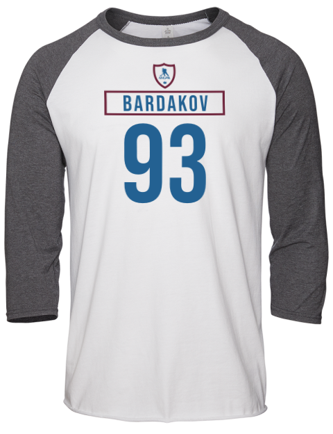 Home Jersey Zakhar Bardakov Unisex Premium Three-Quarter Raglan T-Shirt | Swagsta