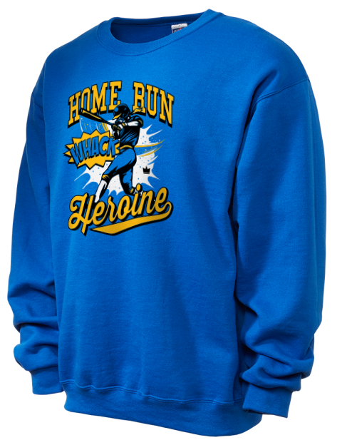 Home Run Heroine She Got Game Unisex Crewneck Sweatshirt | Swagsta