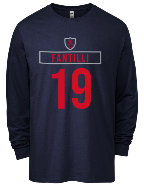 Away Jersey Adam Fantilli Men's Long-Sleeve T-Shirt | Swagsta