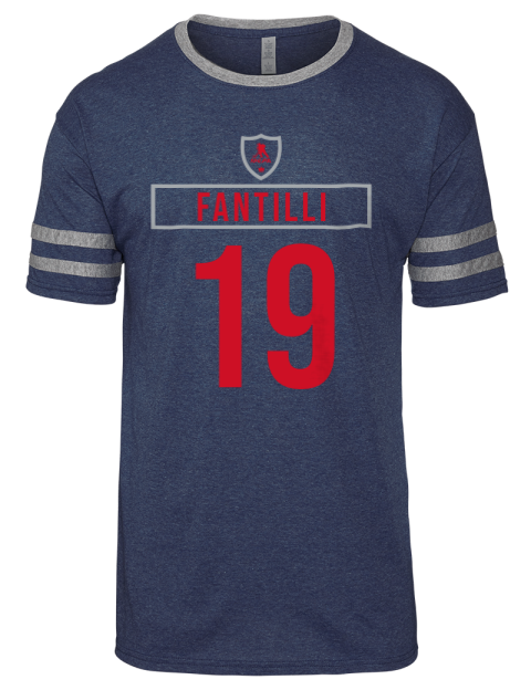 Away Jersey Adam Fantilli Men's Tri-Blend T-Shirt | Swagsta