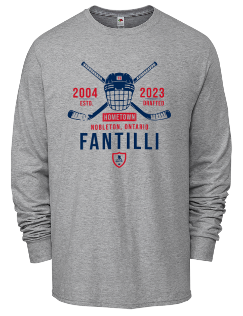 Classic Heritage Adam Fantilli Men's Long-Sleeve T-Shirt | Swagsta