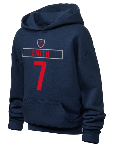 Away Jersey Brendan Smith Youth Hooded Sweatshirt | Swagsta