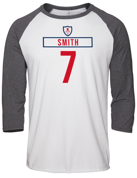 Home Jersey Brendan Smith Unisex Premium Three-Quarter Raglan T-Shirt | Swagsta