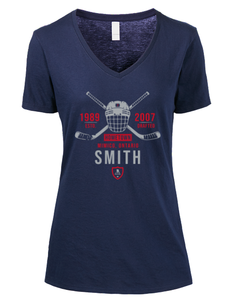 Heritage Brendan Smith Premium Ladies V-Neck T-Shirt | Swagsta