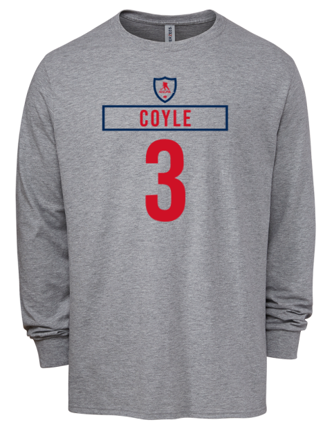 Home Jersey Charlie Coyle Men's Premium Blend Long Sleeve-T-Shirt | Swagsta
