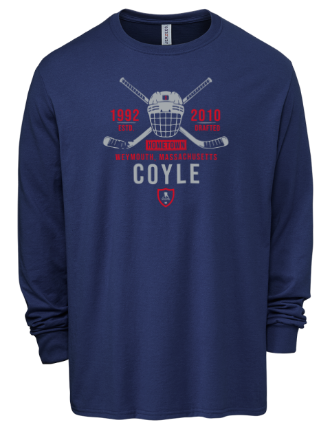 Heritage Charlie Coyle Men's Premium Blend Long Sleeve-T-Shirt | Swagsta