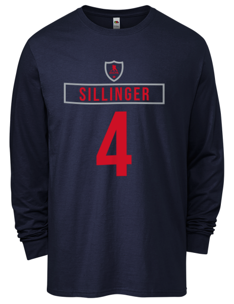 Away Jersey Cole Sillinger Men's Long-Sleeve T-Shirt | Swagsta