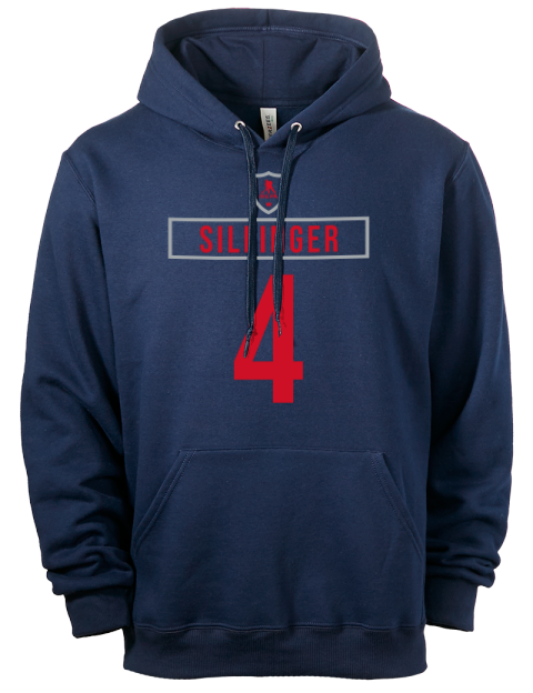 Away Jersey Cole Sillinger Eco Premium Unisex Hooded Sweatshirt | Swagsta