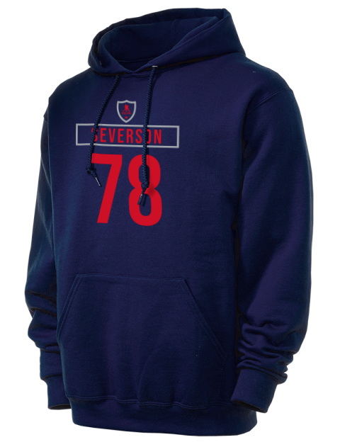 Away Jersey Damon Severson Unisex Hooded Sweatshirt | Swagsta
