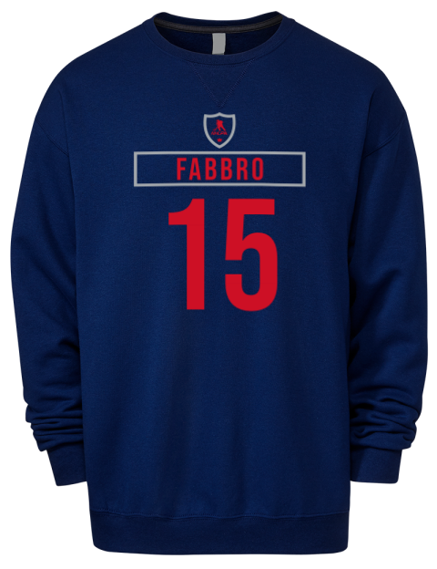 Away Jersey Dante Fabbro Premium Unisex Crewneck Sweatshirt | Swagsta