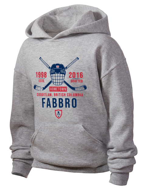 Classic Heritage Dante Fabbro Youth Hooded Sweatshirt | Swagsta