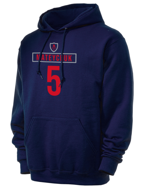 Away Jersey Denton Mateychuk Unisex Hooded Sweatshirt | Swagsta