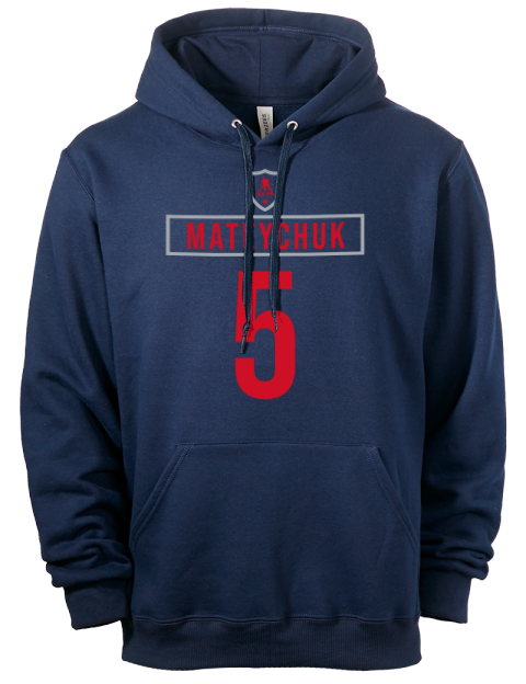Away Jersey Denton Mateychuk Eco Premium Unisex Hooded Sweatshirt | Swagsta