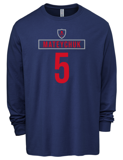 Away Jersey Denton Mateychuk Men's Premium Blend Long Sleeve-T-Shirt | Swagsta