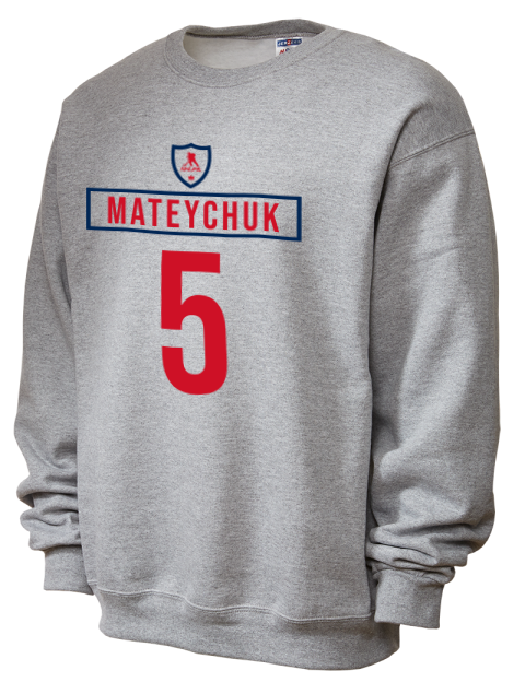 Home Jersey Denton Mateychuk Unisex Crewneck Sweatshirt | Swagsta