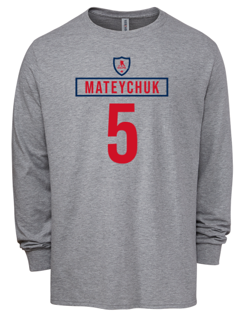 Home Jersey Denton Mateychuk Men's Premium Blend Long Sleeve-T-Shirt | Swagsta