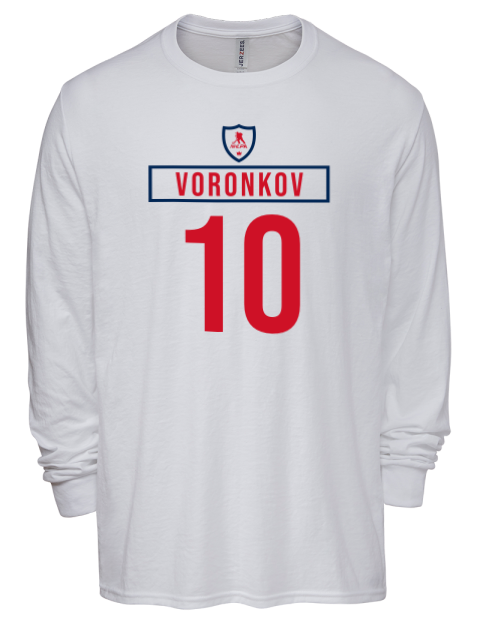 Home Jersey Dmitri Voronkov Men's Premium Blend Long Sleeve-T-Shirt | Swagsta