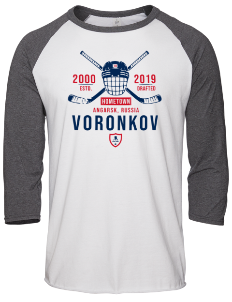 Classic Heritage Dmitri Voronkov Unisex Premium Three-Quarter Raglan T-Shirt | Swagsta