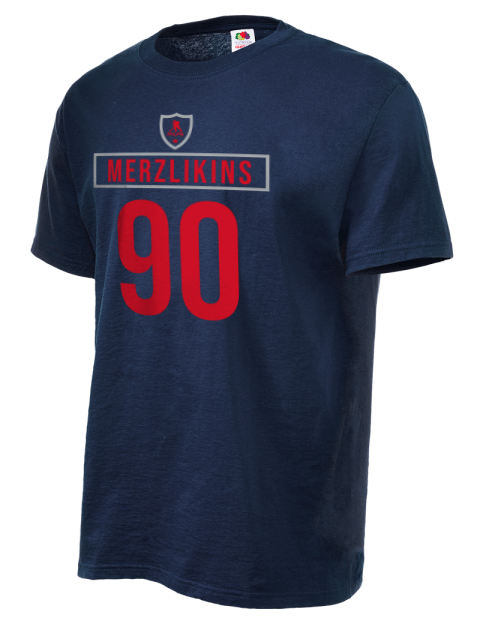 Away Jersey Elvis Merzlikins Unisex T-Shirt | Swagsta