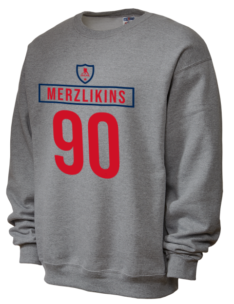 Home Jersey Elvis Merzlikins Unisex Crewneck Sweatshirt | Swagsta