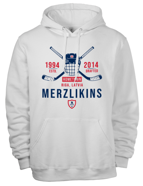 Classic Heritage Elvis Merzlikins Eco Premium Unisex Hooded Sweatshirt | Swagsta