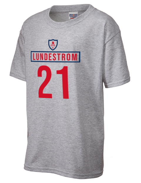 Home Jersey Isac Lundestrom Youth T-Shirt | Swagsta
