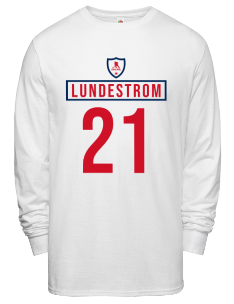 Home Jersey Isac Lundestrom Men's Long-Sleeve T-Shirt | Swagsta