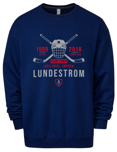 Heritage Isac Lundestrom Premium Unisex Crewneck Sweatshirt | Swagsta