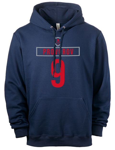 Away Jersey Ivan Provorov Eco Premium Unisex Hooded Sweatshirt | Swagsta