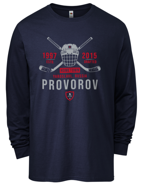 Heritage Ivan Provorov Men's Long-Sleeve T-Shirt | Swagsta