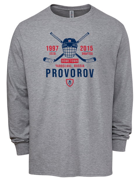 Classic Heritage Ivan Provorov Men's Premium Blend Long Sleeve-T-Shirt | Swagsta
