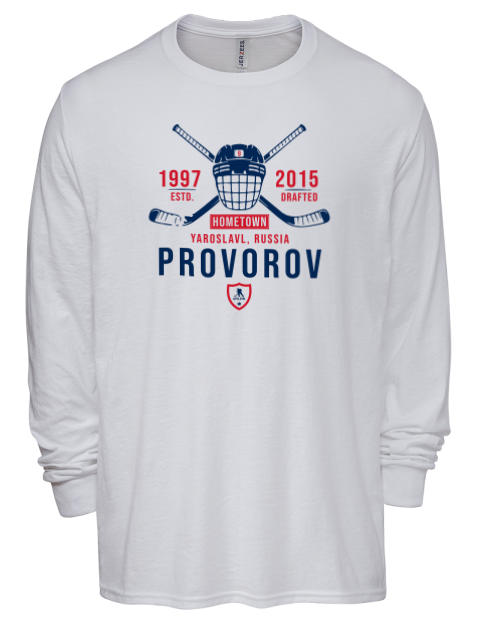 Classic Heritage Ivan Provorov Men's Premium Blend Long Sleeve-T-Shirt | Swagsta