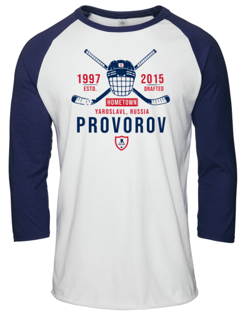 Classic Heritage Ivan Provorov Unisex Premium Three-Quarter Raglan T-Shirt | Swagsta