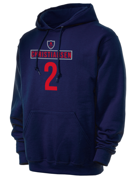 Away Jersey Jacob Christiansen Unisex Hooded Sweatshirt | Swagsta