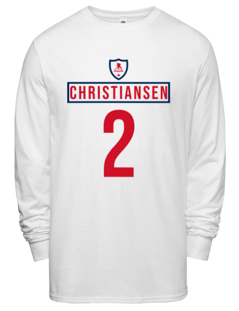 Home Jersey Jacob Christiansen Men's Long-Sleeve T-Shirt | Swagsta