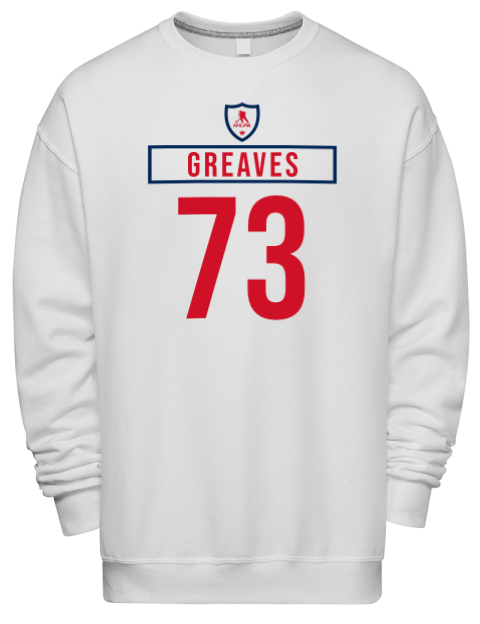 Home Jersey Jet Greaves Premium Unisex Crewneck Sweatshirt | Swagsta
