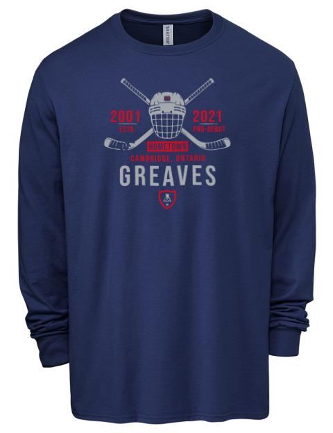 Heritage Jet Greaves Men's Premium Blend Long Sleeve-T-Shirt | Swagsta