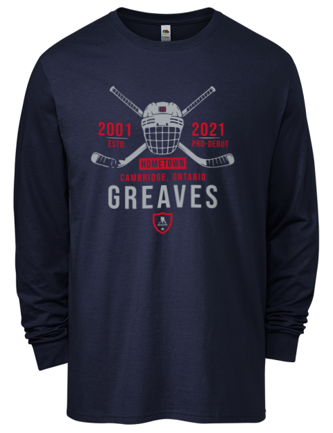 Heritage Jet Greaves Men's Long-Sleeve T-Shirt | Swagsta