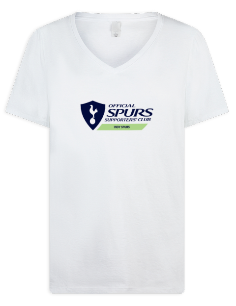 Official Indy Spurs Premium Ladies V-Neck T-Shirt | Swagsta