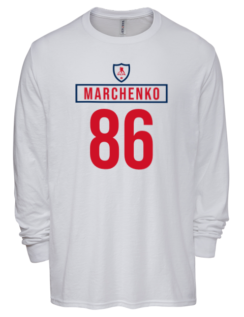 Home Jersey Kirill Marchenko Men's Premium Blend Long Sleeve-T-Shirt | Swagsta
