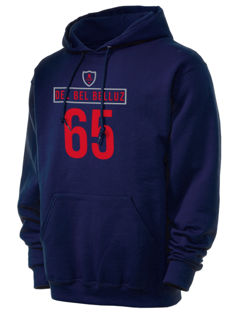 Away Jersey Luca Del Bel Belluz Unisex Hooded Sweatshirt | Swagsta