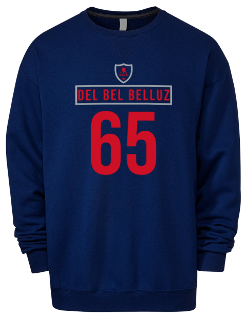 Away Jersey Luca Del Bel Belluz Premium Unisex Crewneck Sweatshirt | Swagsta