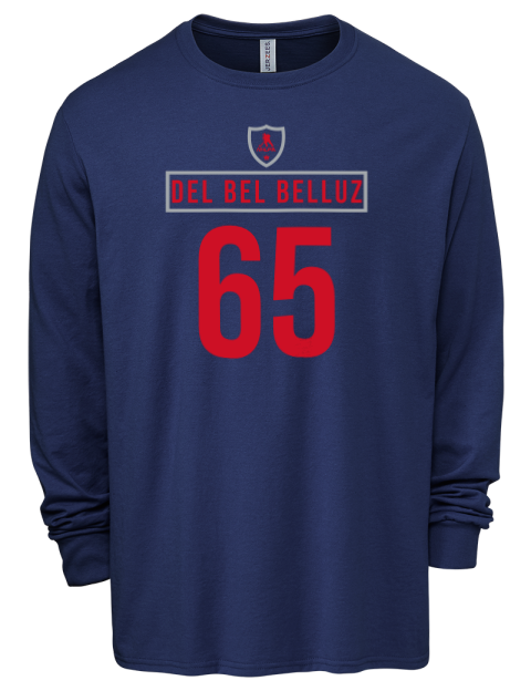 Away Jersey Luca Del Bel Belluz Men's Premium Blend Long Sleeve-T-Shirt | Swagsta