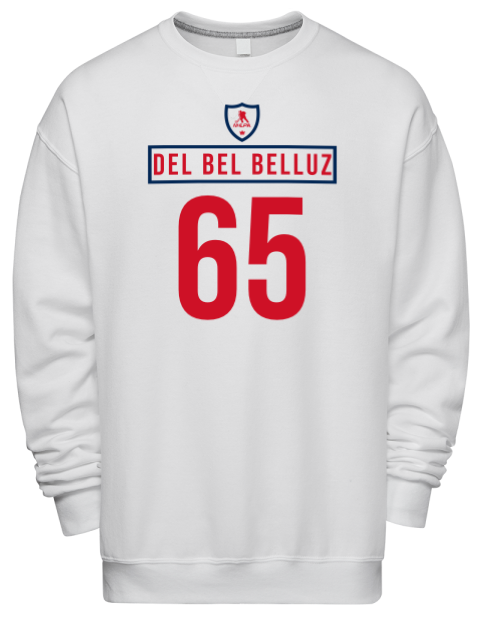 Home Jersey Luca Del Bel Belluz Premium Unisex Crewneck Sweatshirt | Swagsta
