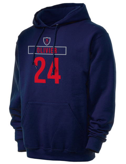 Away Jersey Mathieu Olivier Unisex Hooded Sweatshirt | Swagsta