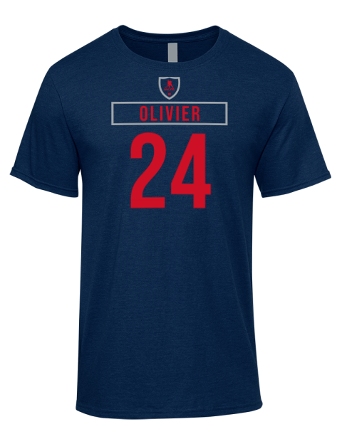 Away Jersey Mathieu Olivier Premium Ring-Spun Cotton Unisex T-Shirt | Swagsta